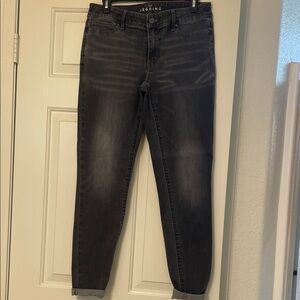 White House Black Market Dark Gray Jeggings